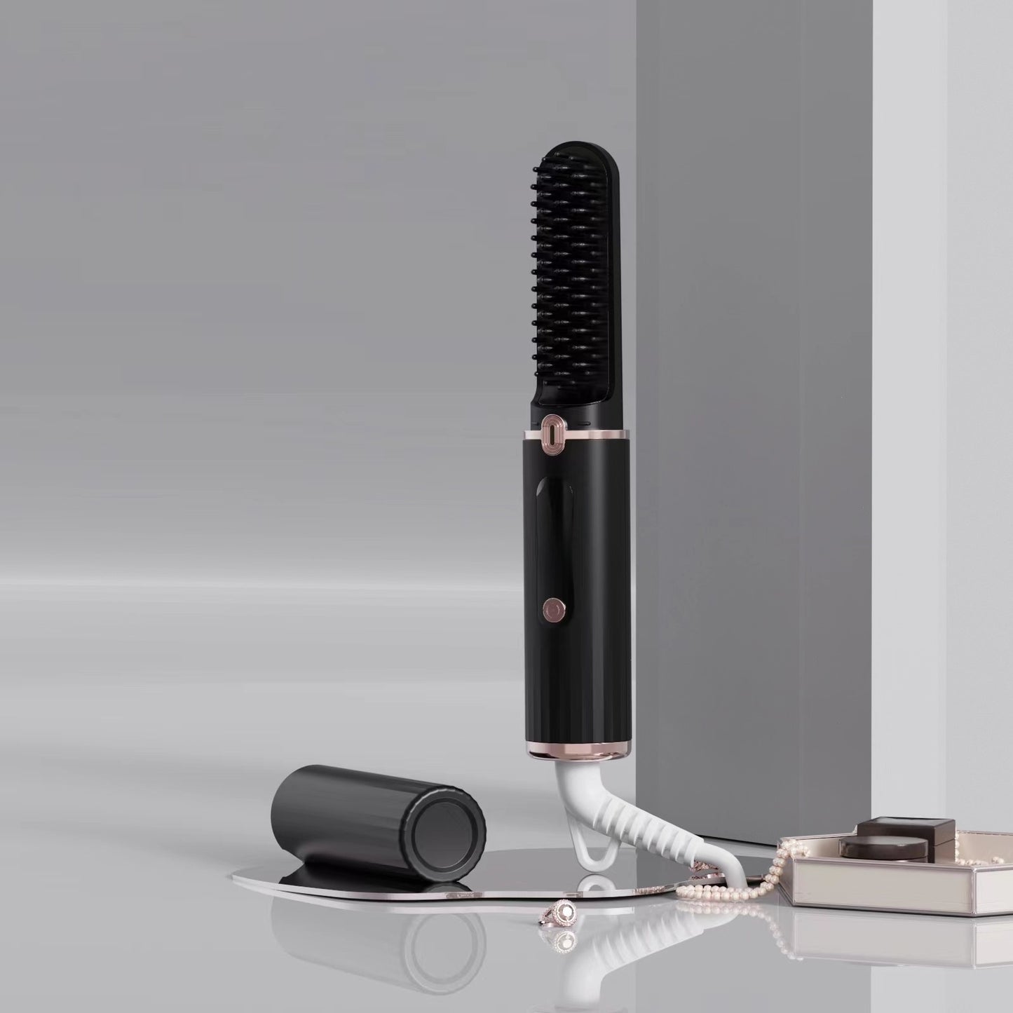 Portable Wireless Hair Straightener Comb