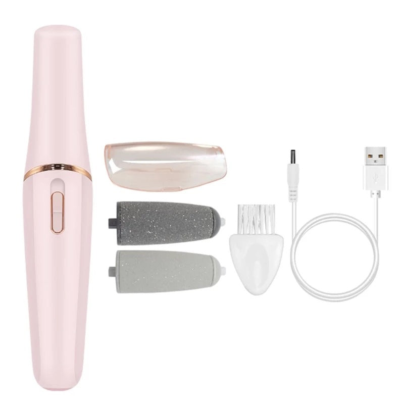 Electric foot scrubber