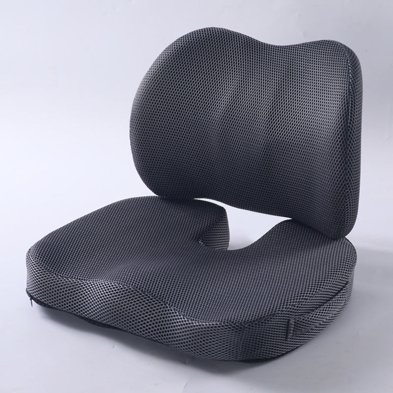 Ergonomic Memory Foam Lumbar Support Cushion Set