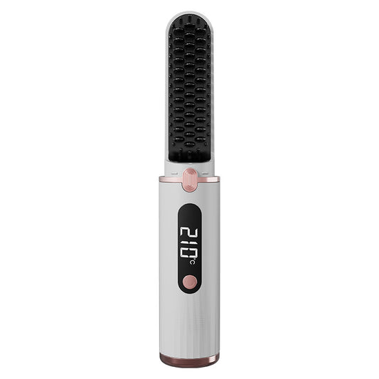 Portable Wireless Hair Straightener Comb