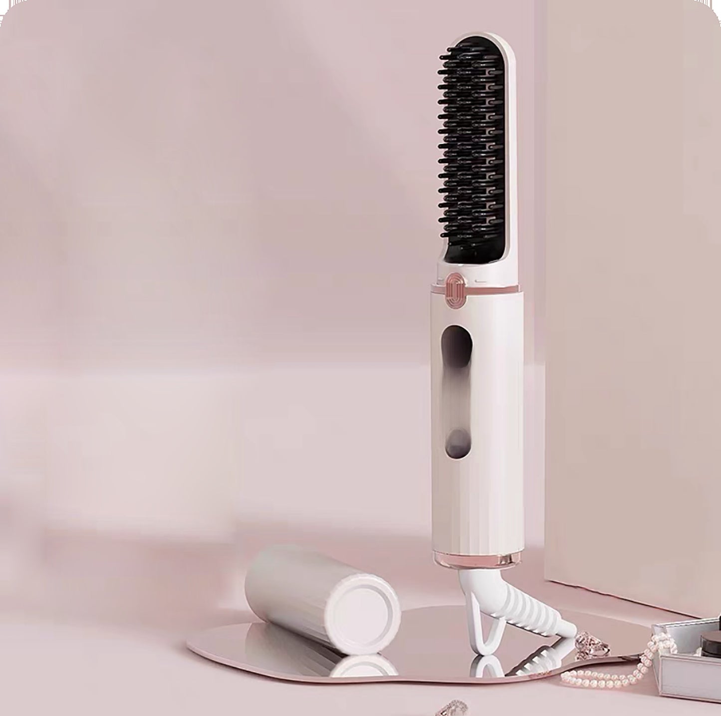 Portable Wireless Hair Straightener Comb
