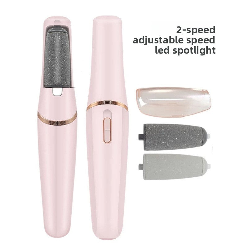 Electric foot scrubber