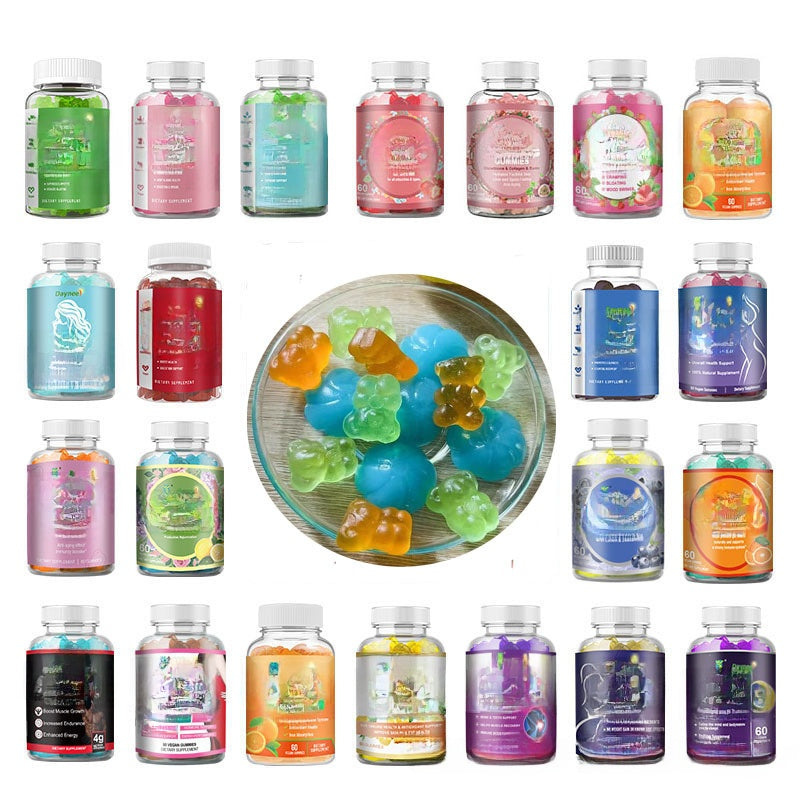 Multi-Body Enhancing Collagen Maca Gummies for Skin Brightening