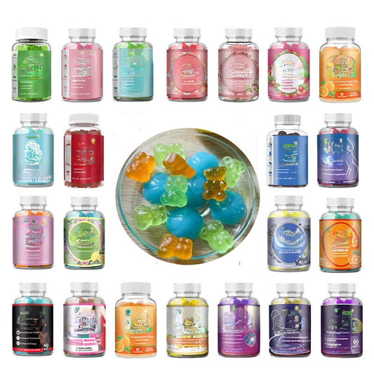 Multi-Body Enhancing Collagen Maca Gummies for Skin Brightening