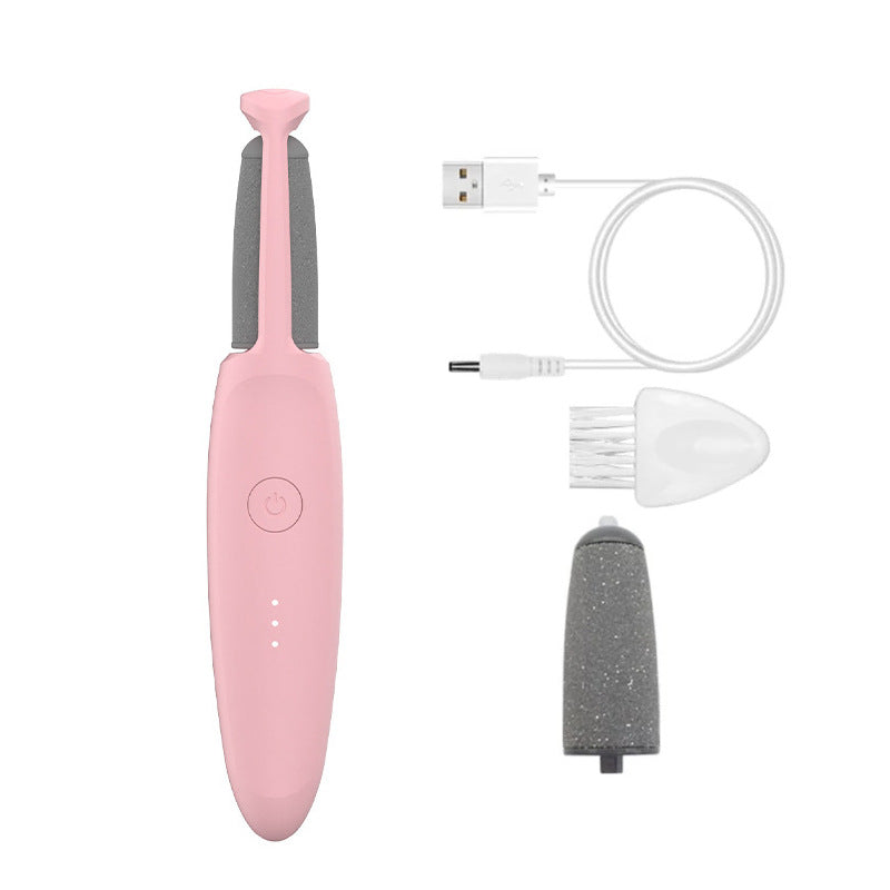 Electric foot scrubber