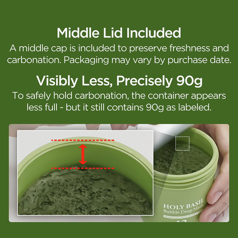 Carbonated Bubble Clay Mask for Deep Cleansing