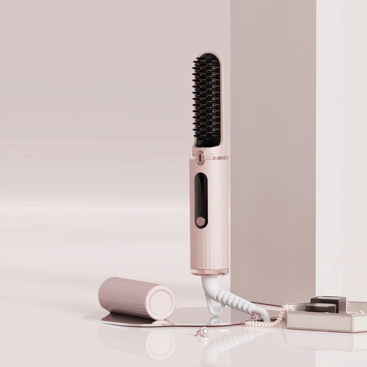 Portable Wireless Hair Straightener Comb
