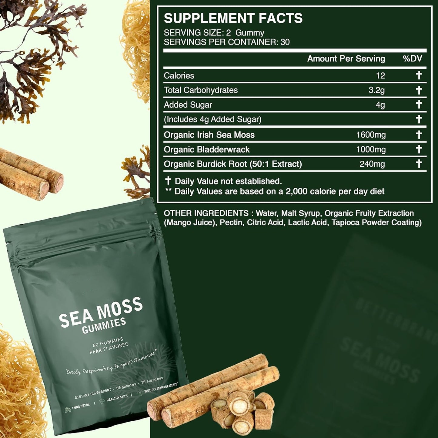 Nutritious Seaweed Gummies