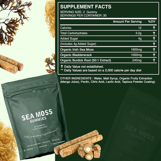 Nutritious Seaweed Gummies