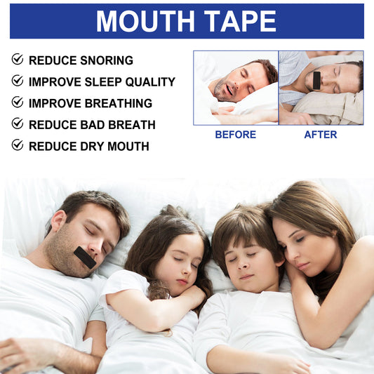 Closes Mouth and Stops Snoring Sleep Patch
