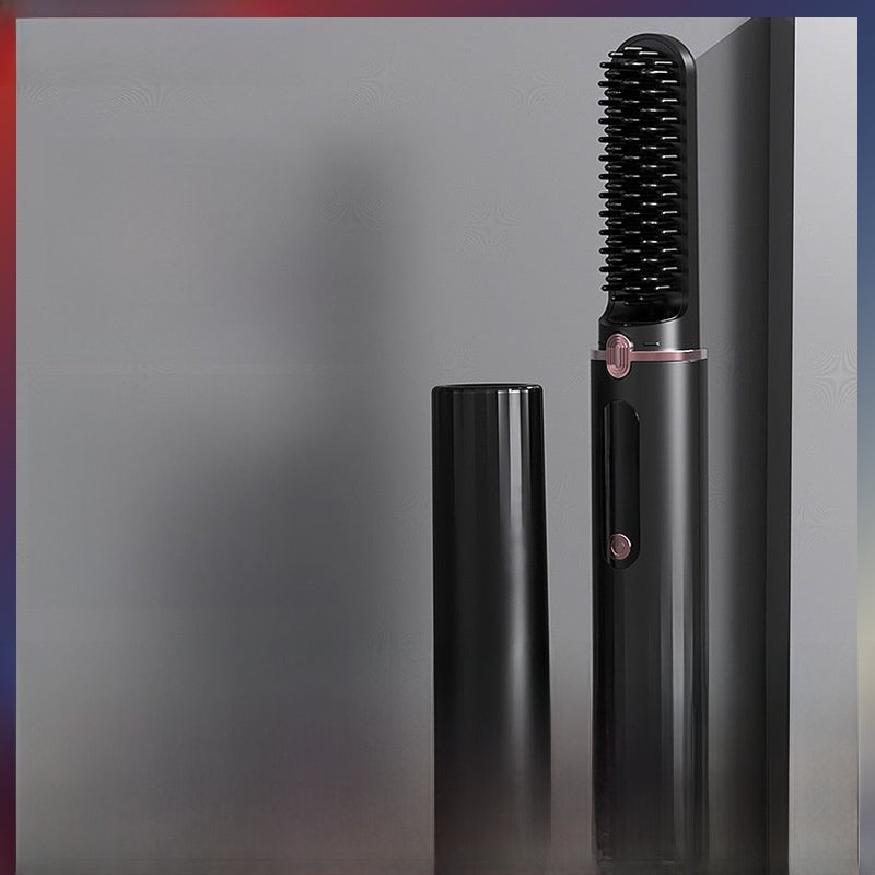 Portable Wireless Hair Straightener Comb